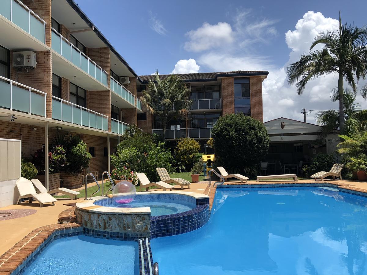 Aparthotel The Tahitian Coffs Harbour Exterior foto