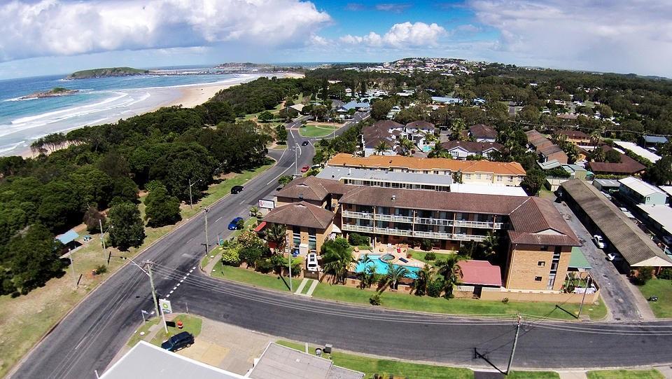 Aparthotel The Tahitian Coffs Harbour Exterior foto